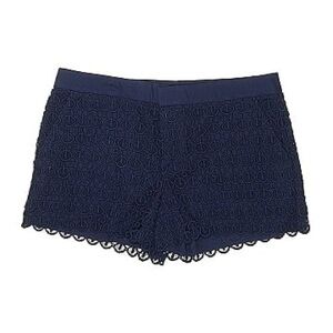 Club Monaco High Waist Blue Lace Shorts